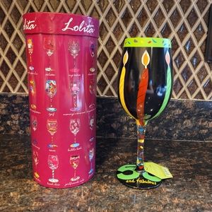 50 and Fabulous wine glass by LoIita 🍷